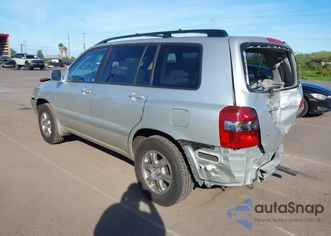 2005 Toyota Highlander V6 z USA, uszkodzony, nr VIN JTEDP21A250072045
